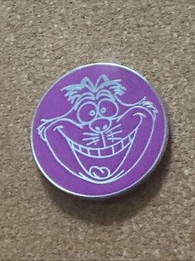 5/$25 Disney Alice in Wonderland Cheshire Cat Pin